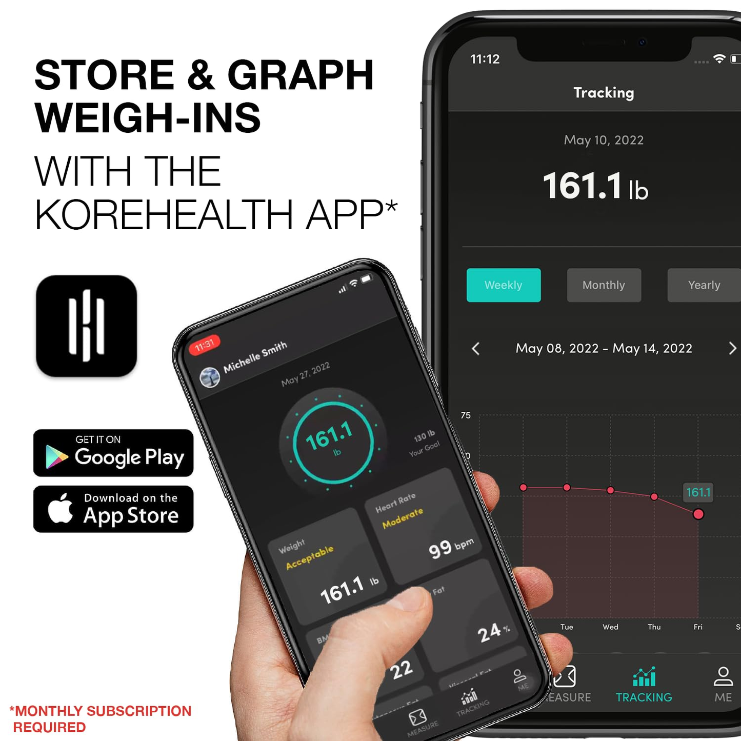 KoreScale Scale - Smarter Weighing