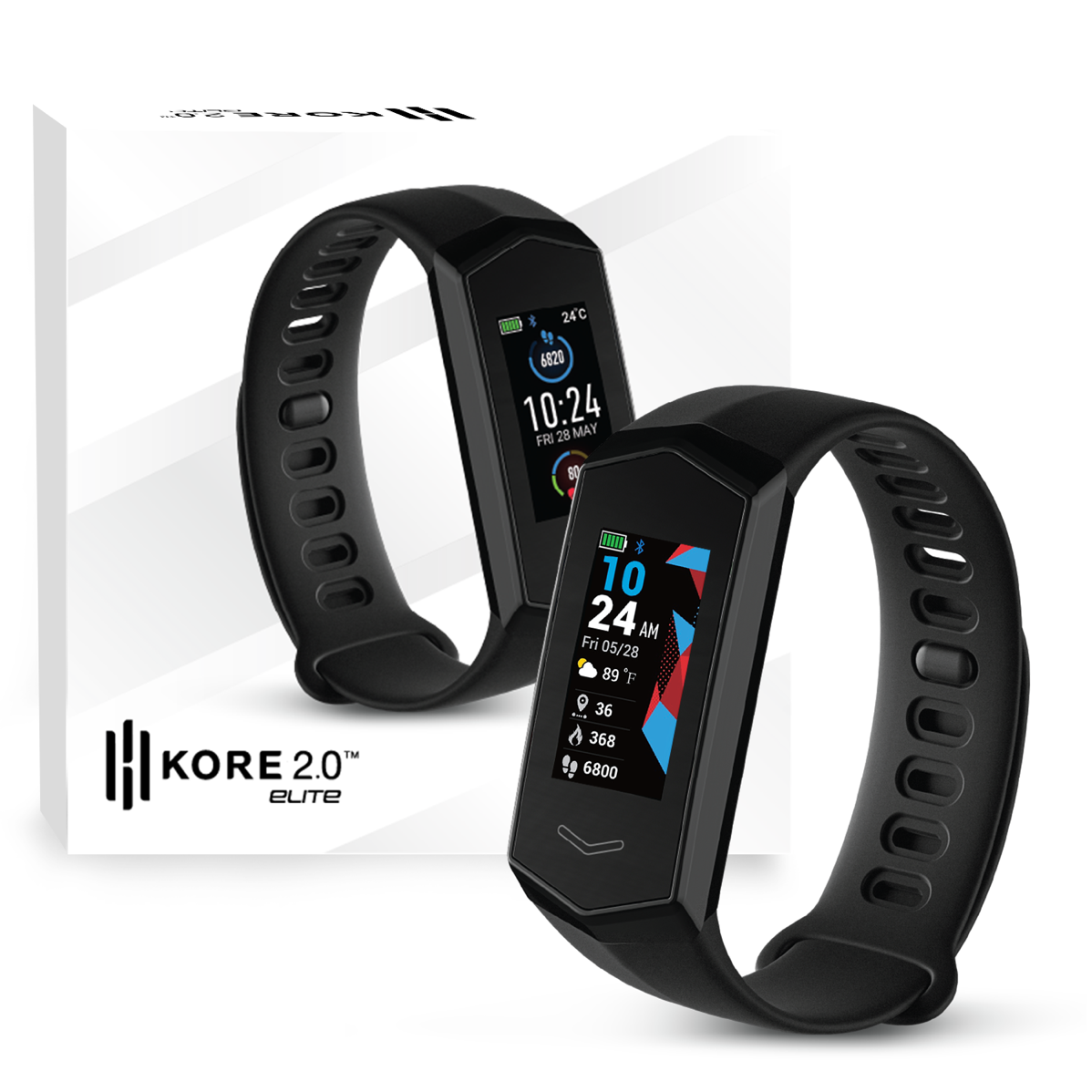 Kore 2.0 Elite Smart Watch - Health Tracker,