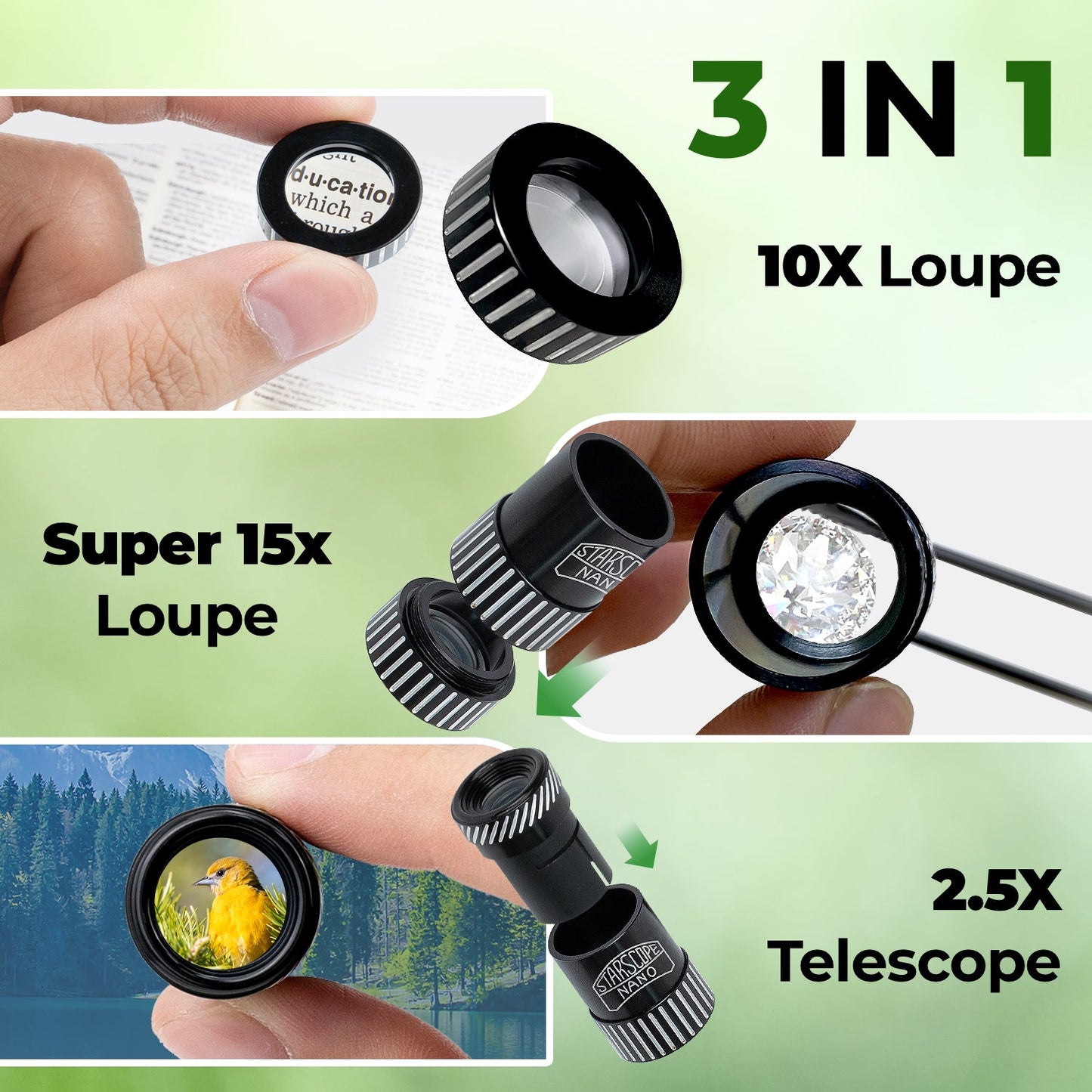 Starscope Nano 3-in-1 Wonder, See the World