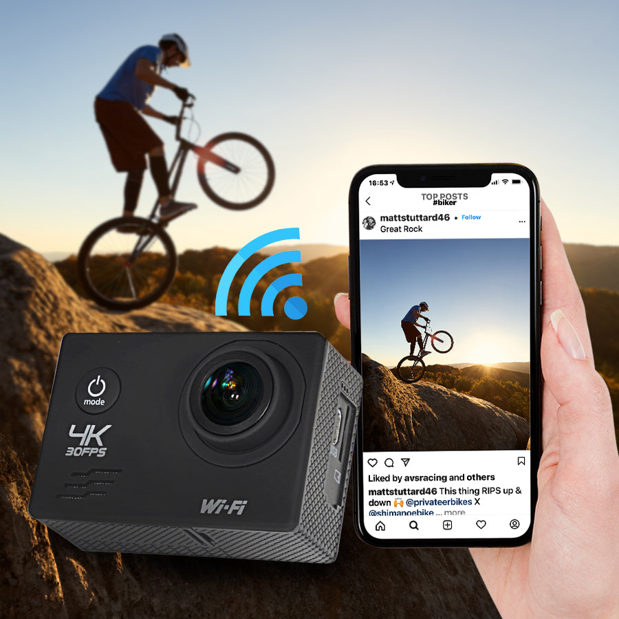 Snapshot Action Cam - Adventure Ready, Capture the Moment