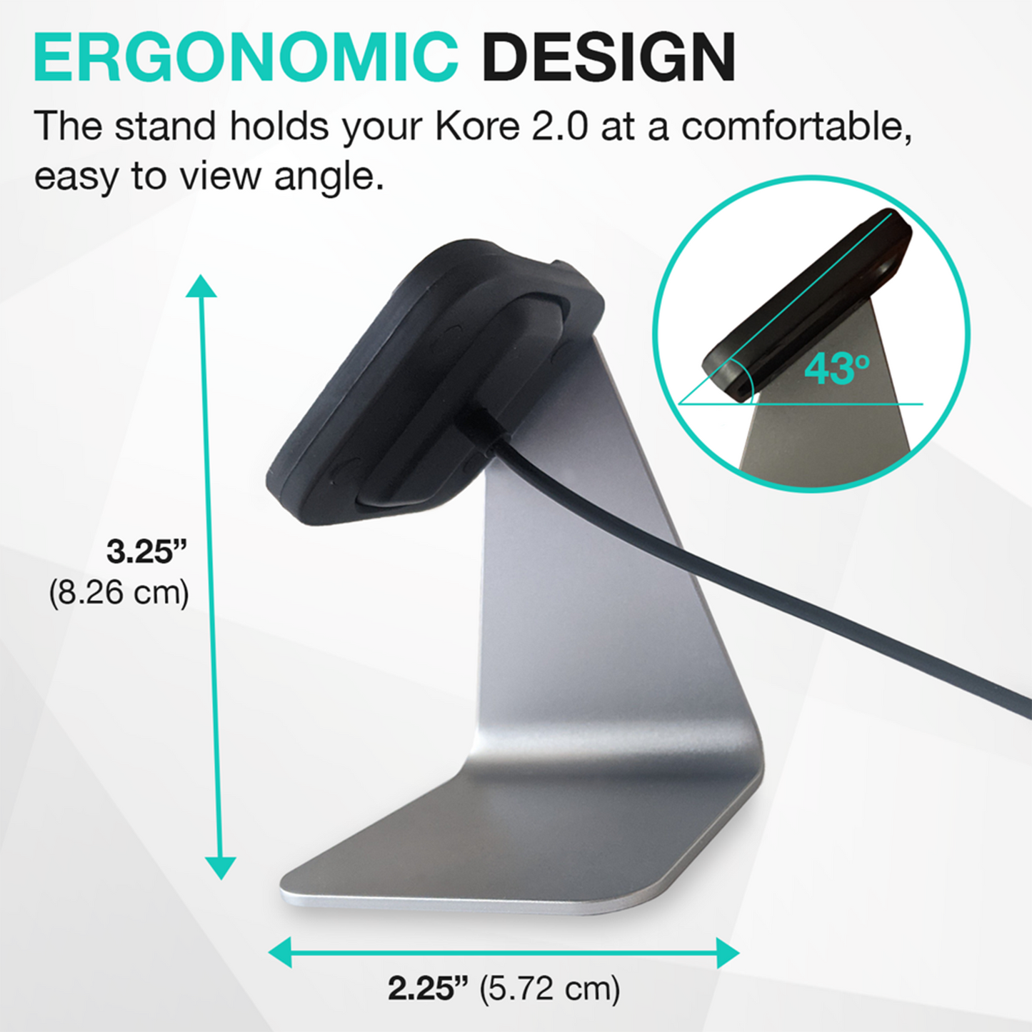 Kore 2.0 Elite Charging Stand - Wireless Convenience