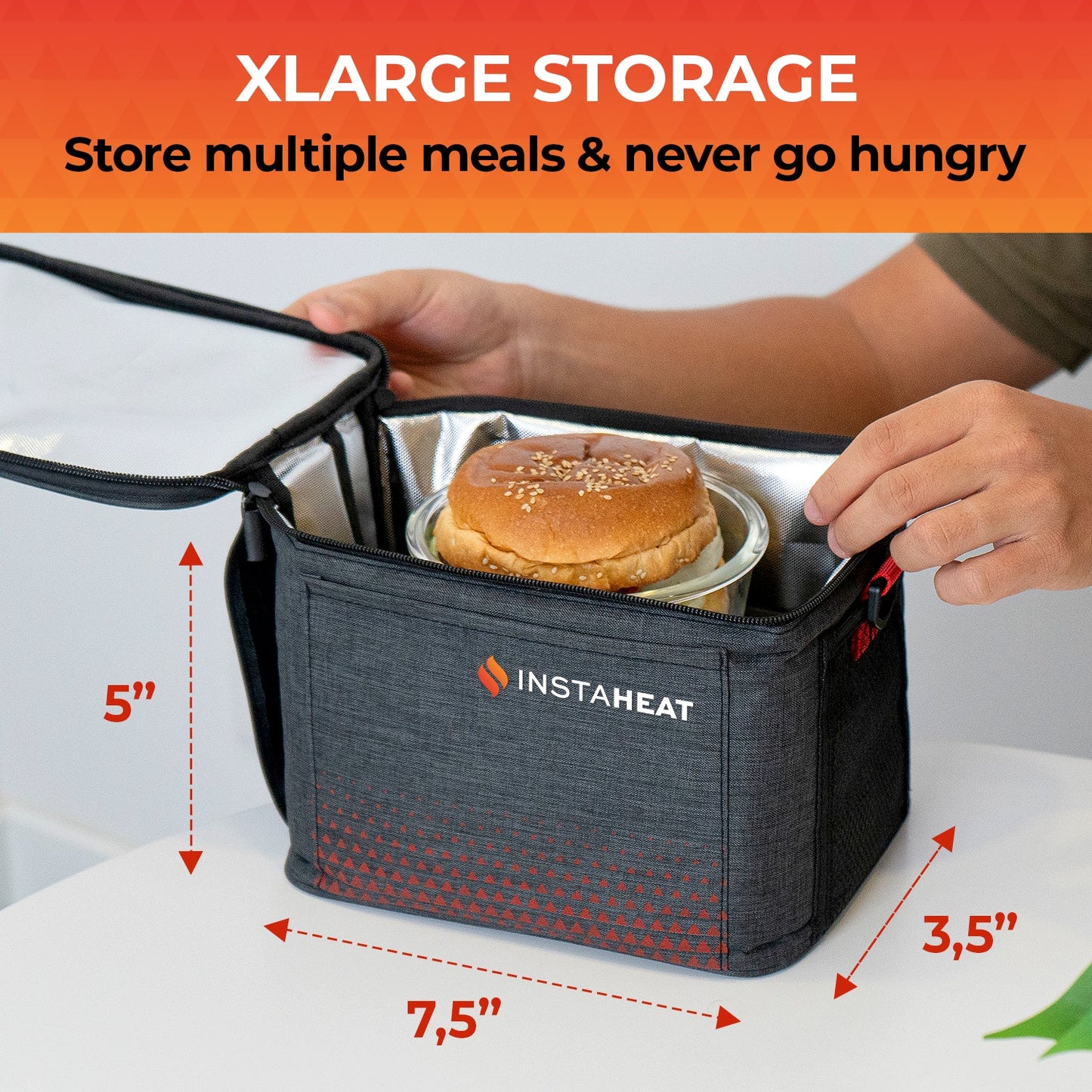 InstaHeat On-The-Go Oven - Perfect for meals wherever you are